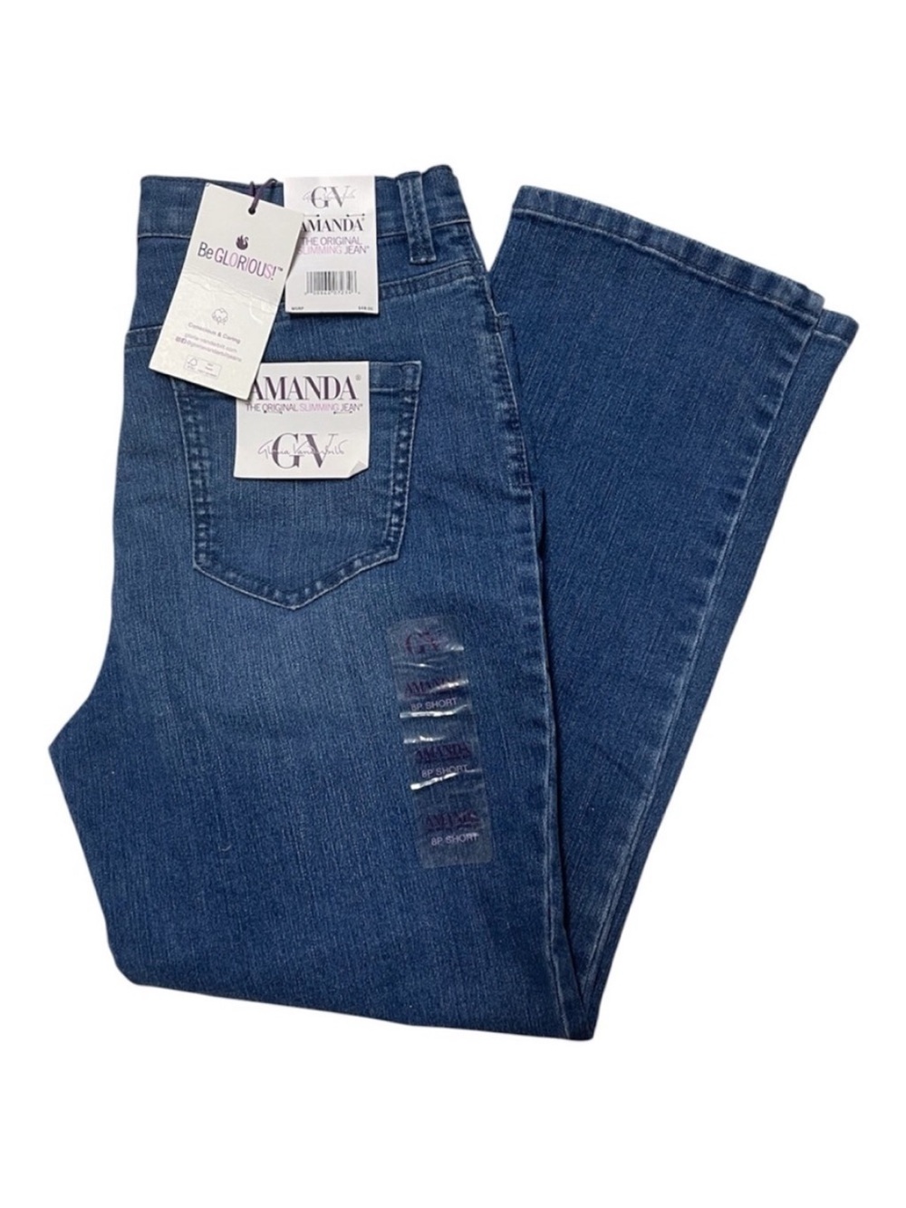 Gloria Vanderbilt AMANDA
The Original Slimming Jeans
Blue Denim 8P